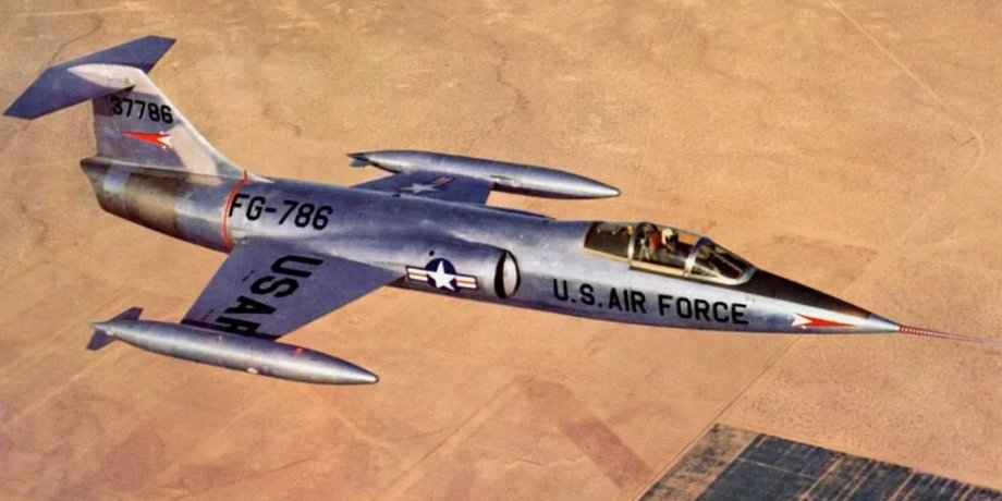истребитель F-104 Starfighter, F-104 Starfighter, американский истребитель