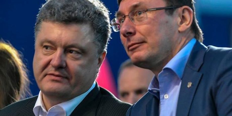 Петр Порошенко, Юрий Луценко / Фото: facebook.com/LlutsenkoYuri