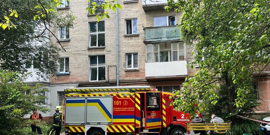 В Тернополе произошел взрыв