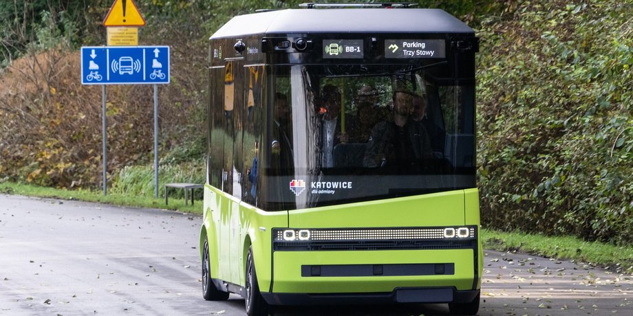 Blees BB-1, беспилотный автобус, беспилотные автобусы