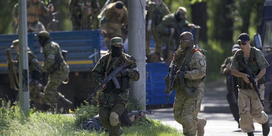Боевики в Донбассе / Фото: Радио Свобода