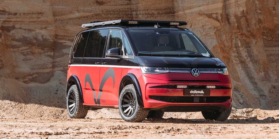 Volkswagen, Volkswagen Multivan, Тюнинг, Бездорожье, Фургон, Авто, Автомобили, Новинки, Фото, Delta4x4