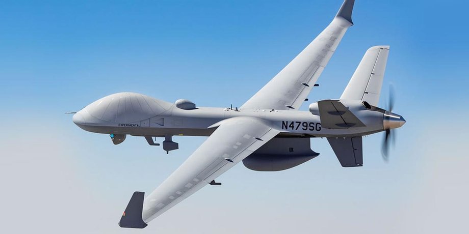дрон MQ-9B SeaGuardian, БПЛА, безпілотник, дронша