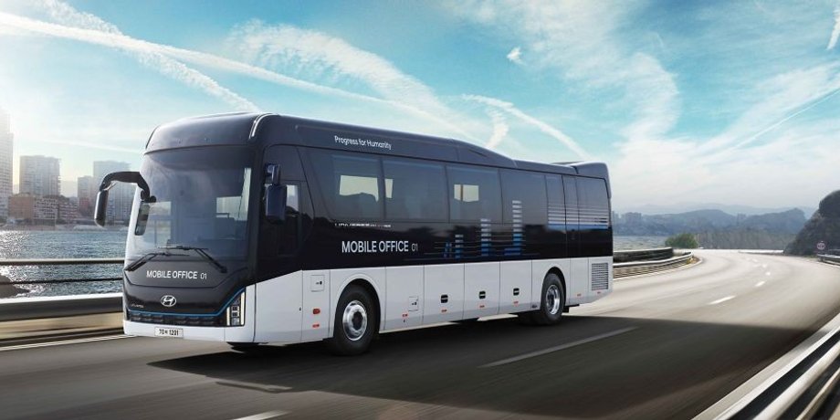 Hyundai Universe Mobile Office, Hyundai Universe, новый Hyundai Universe, мобильный офис, автобус Hyundai