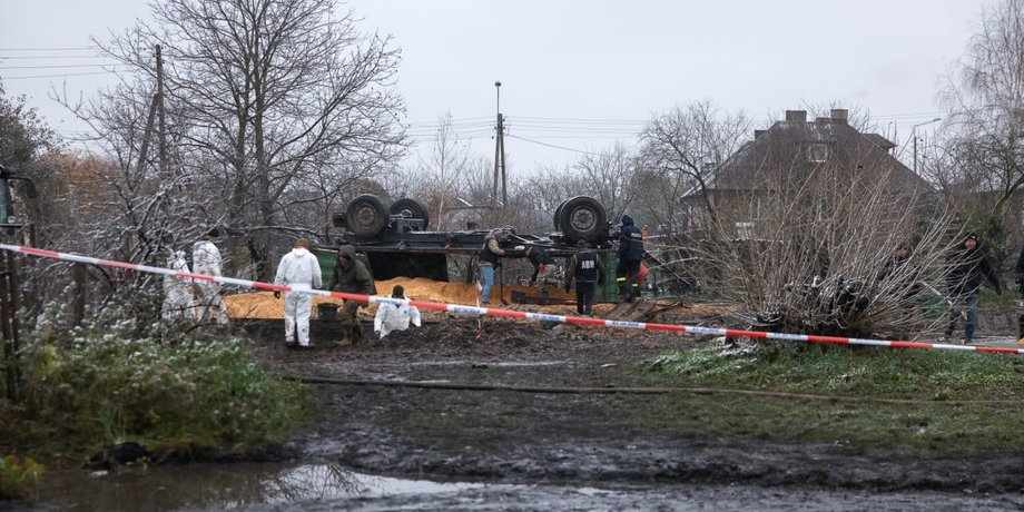 пшеводув, ракетный удар польша