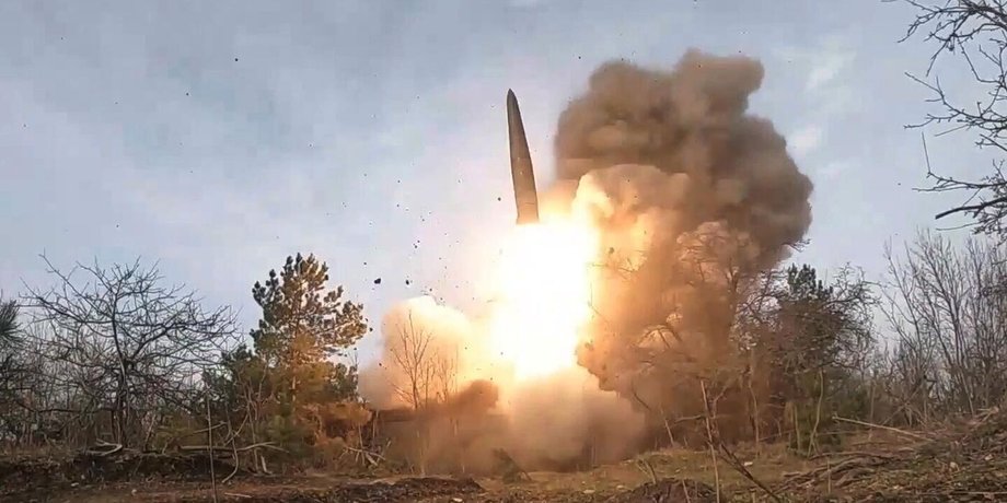 армія РФ, запуск ракети