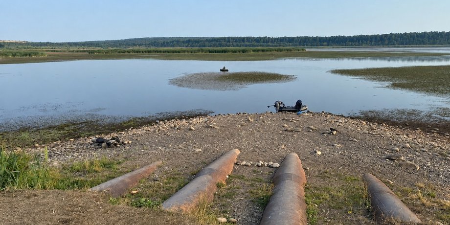 Чечвинское водохранилище: нехватка воды