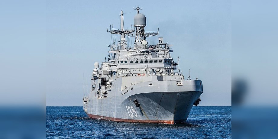 Великий десантний корабель Иван Грен, ВДК Иван Грен, Иван Грен Новоросійськ, Новоросійськ флот РФ, Новоросійськ ЧФ РФ