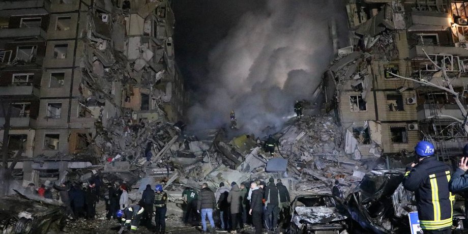 днепр, ракетный удар, российские военные, журналисты дозвонились, многоэтажка, сбу
