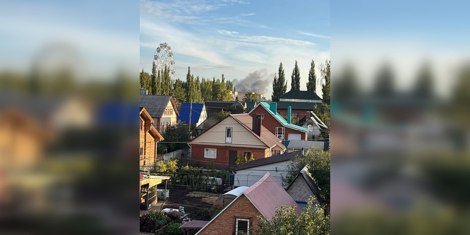 взрыв на нефтехимическом заводе в Стерлитамаке во время атаки дронов 4 сентября