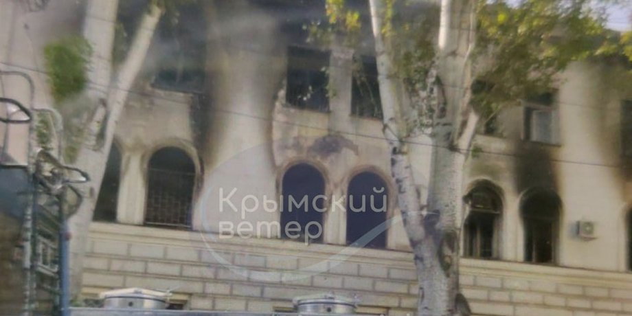 Штаб авиации Черноморского флота РФ в Севастополе
