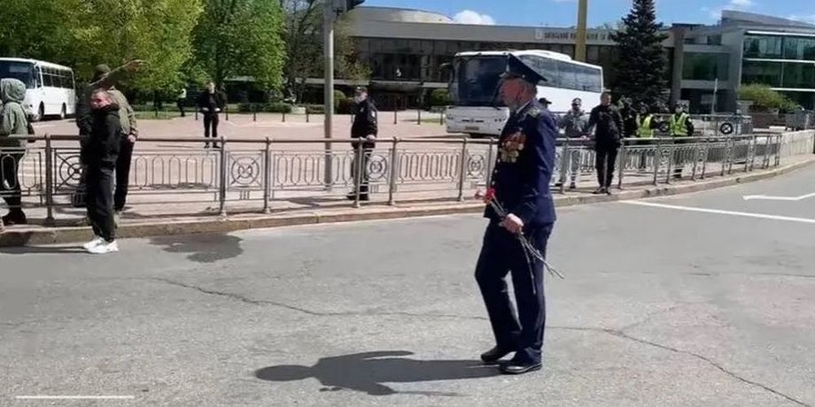Киев, 9 мая, провокации, националисты, ветераны, зигование,