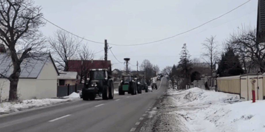 Блокада на румынской границе