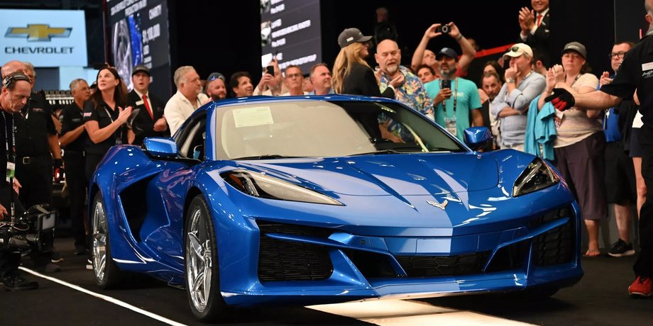 Chevrolet Corvette E-Ray, Chevrolet Corvette, новый Chevrolet Corvette, Chevrolet Corvette 2024