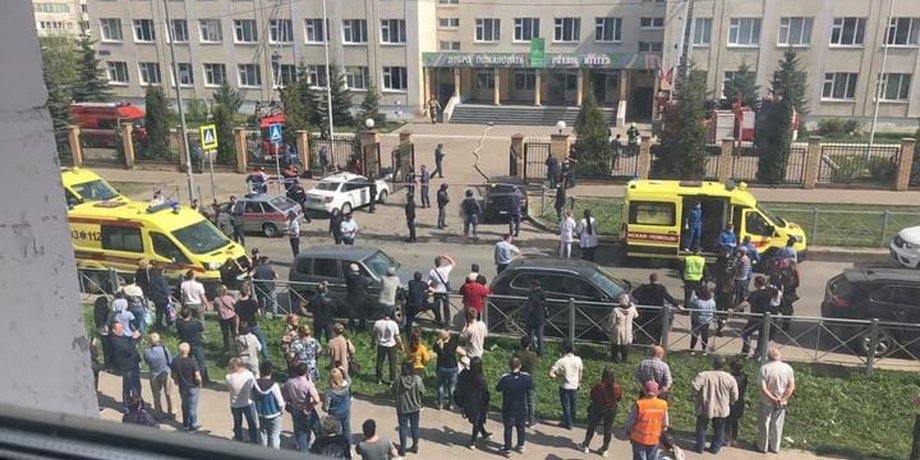 казань, стрельба, школа, полиция