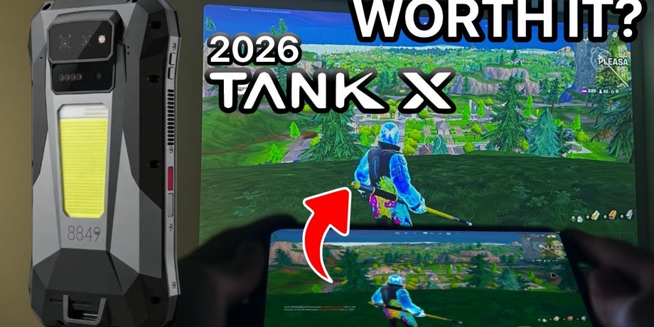 Unihertz 8849 Tank X проектор захищений смартфон