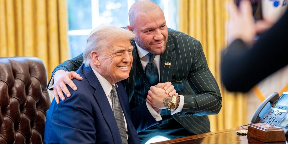 Конор Макгрегор, Дональд Трамп, білий дім