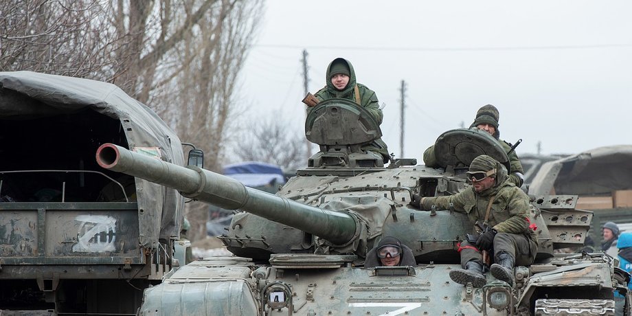 літера z, військова техніка, літера z на російській техніці