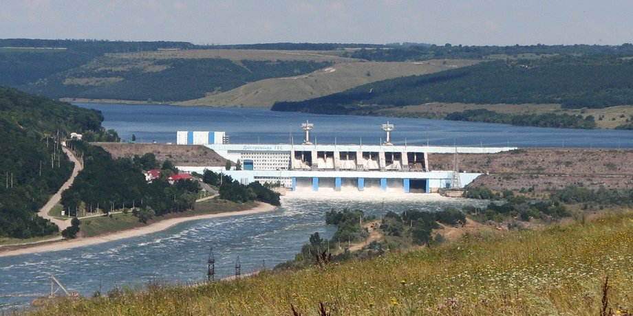 Удар ВС РФ по Днестровской ГЭС
