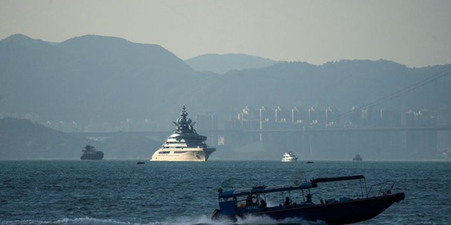 алексей мордашов, яхта мордашова, яхта норд, яхта мордашова в гонконге, российские олигархи