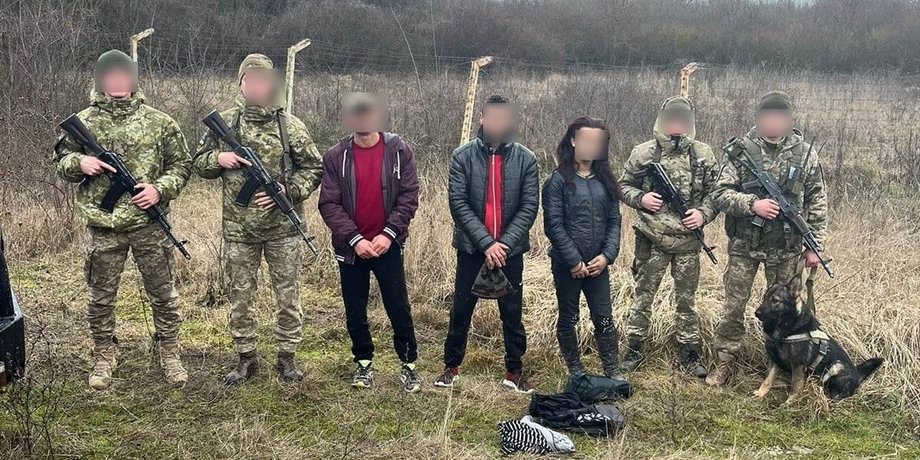 ГПСУ на границе с Венгрией
