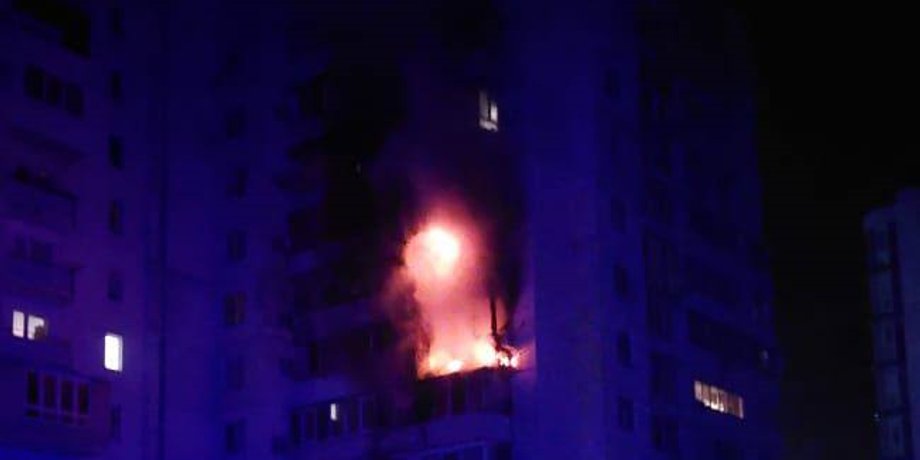 пожар, огонь, дом, черноморск