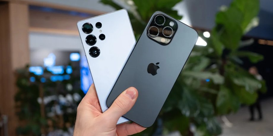 Телефоны Samsung и iPhone