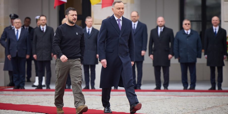 зеленский в польше, зеленский в варшаве