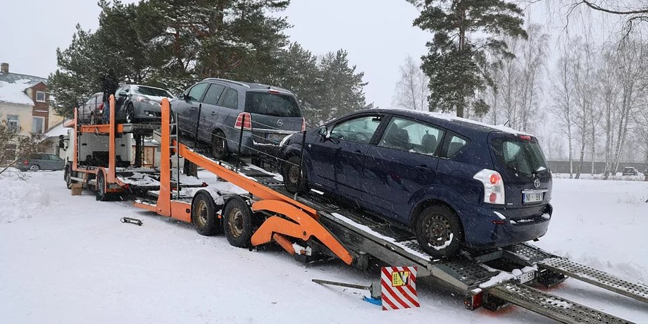 авто из латвии, авто на российских номерах, российские авто в Латвии