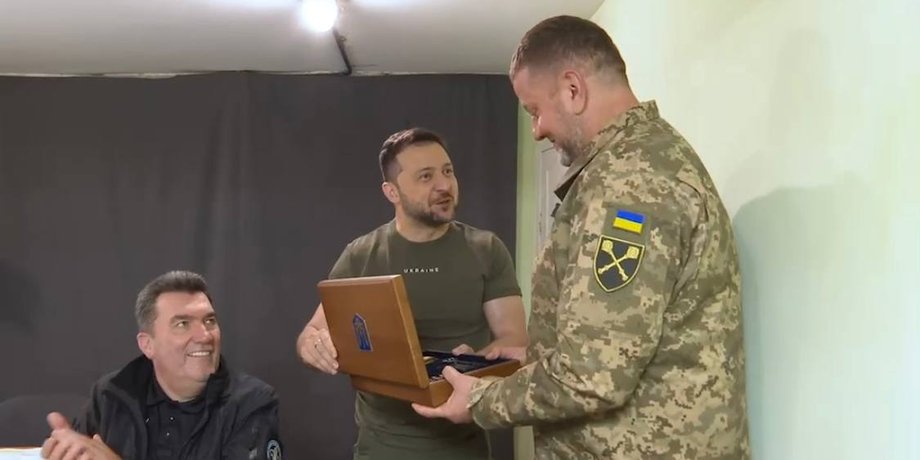Владимир Зеленский, Валерий Залужный,