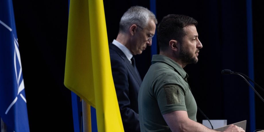 Владимир Зеленский, Йенс Столтенберг, Украина, НАТО, фото