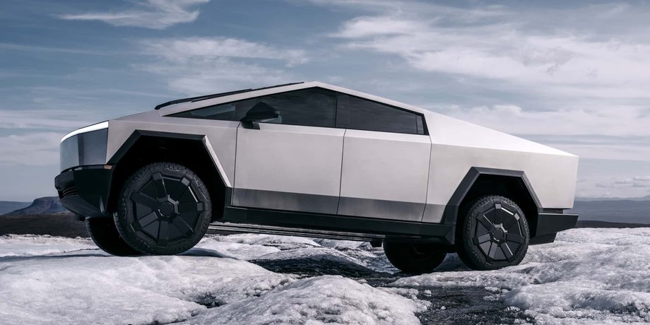 пикап tesla cybertruck, Новая Tesla Cybertruck, Tesla Cybertruck, Tesla Cybertruck 2024, электромобль Tesla Cybertruck