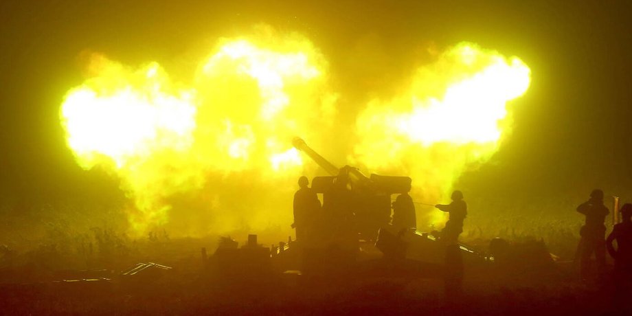 военный обстрел, артиллерия, армения обстрел, азербайджан обстрел