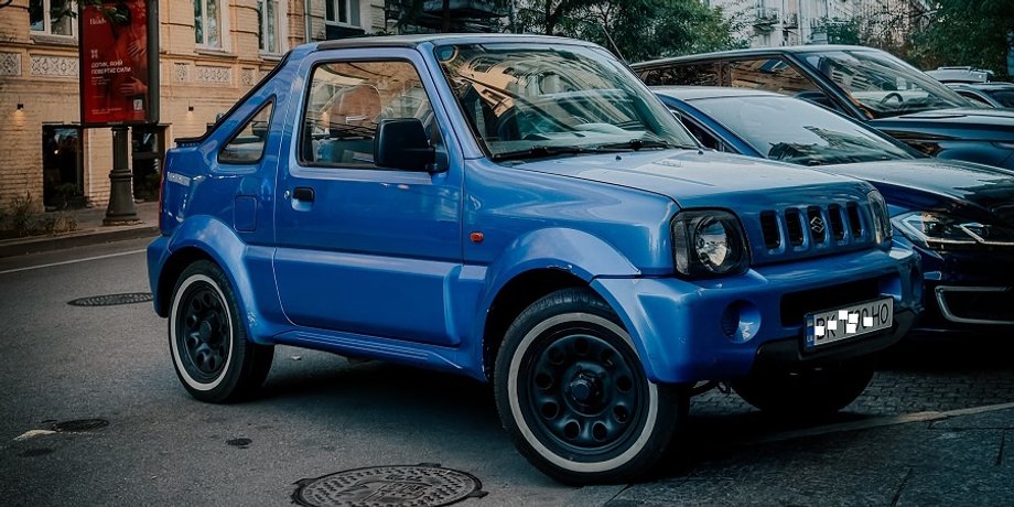 В столице замечен Suzuki Jimny Cabrio