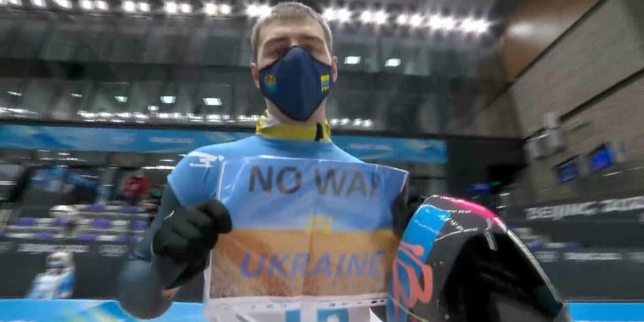 спортсмен, пикет, обращение, зрители, война