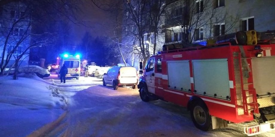 пожар в Екатеринбурге
