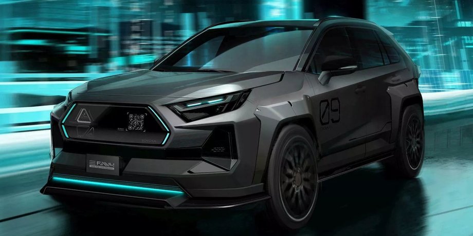 Toyota RAV4 Dark Side, Toyota RAV4, новая Toyota RAV4, кроссовер Toyota
