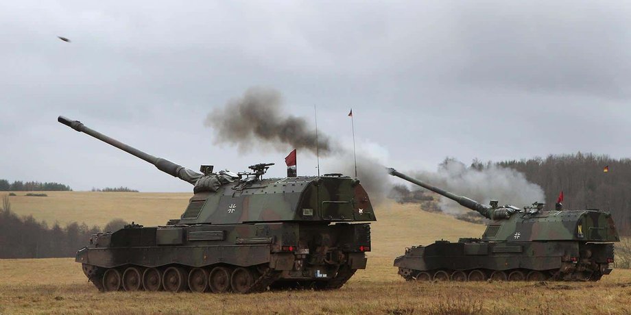 PzH 2000, сау, гаубиці