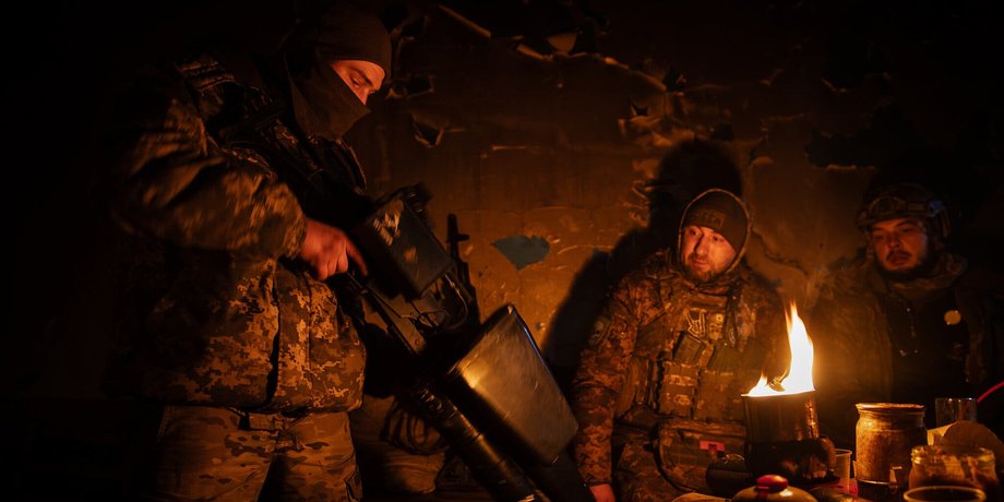 Украинские защитники