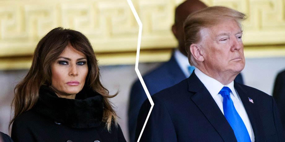 Меланія Трамп, дональд трамп