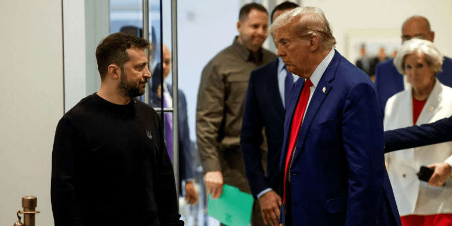 Владимир Зеленский и Дональд Трамп