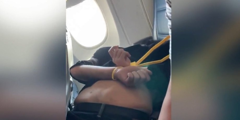 Delta Airlines, самолет, пассажир