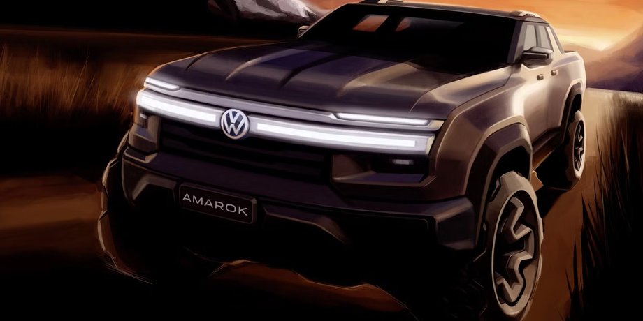 Volkswagen Amarok, новый Volkswagen Amarok, пикап Volkswagen, пикап Volkswagen