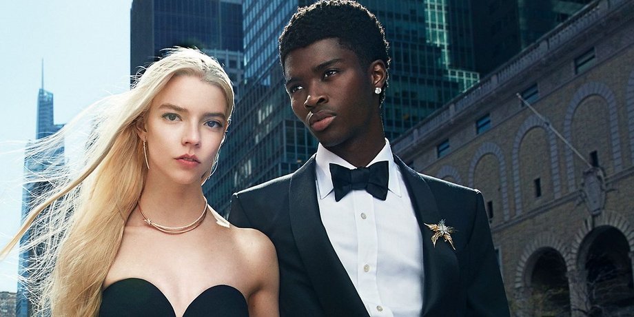 Алтон Мейсон, Аня Тейлор-Джой, Tiffany & Co, реклама