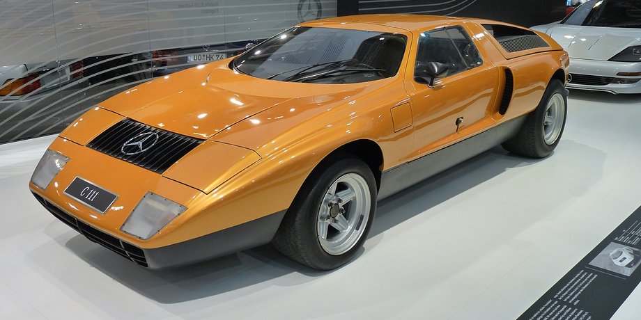 Mercedes, Mercedes-Benz, Mercedes-Benz C111, Авто, Автомобили, Концепт, Концепт-кар, Фото, Видео