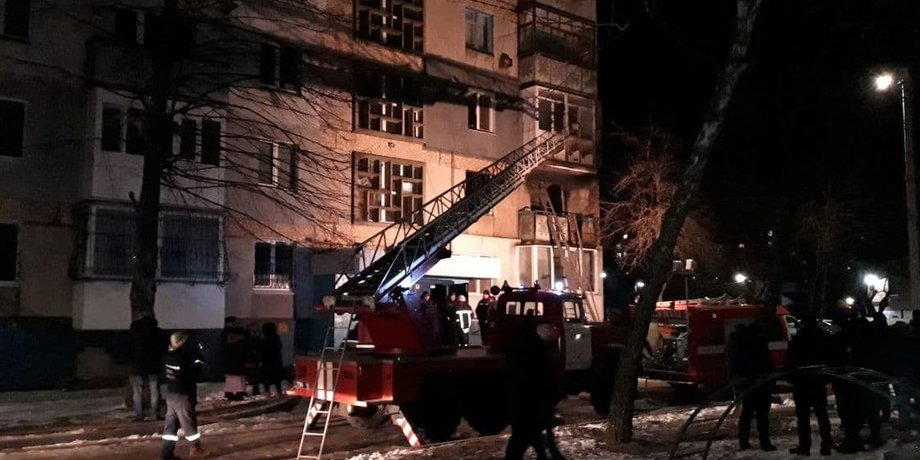 Кропивницкий, жилой дом, квартира, взрыв, пострадавшие,
