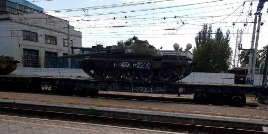 Мелитополь Т-62, танк Т-62, ВС РФ, российские оккупанты