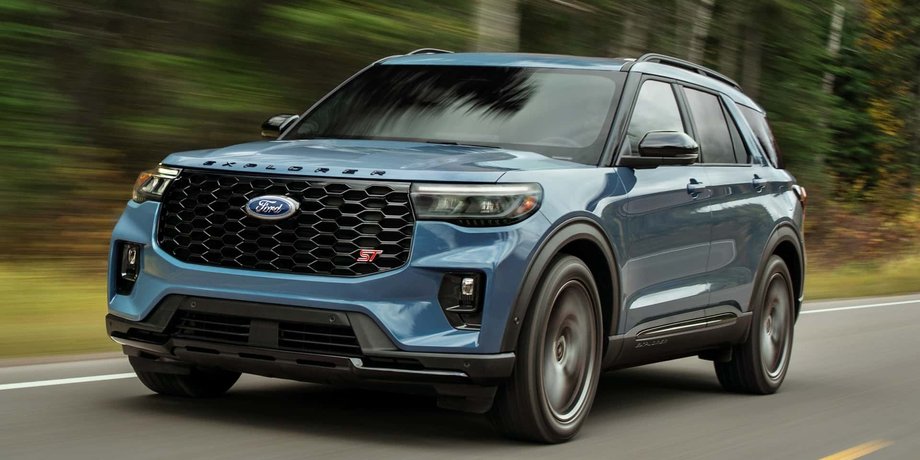 Ford Explorer ST, Ford Explorer, новый Ford Explorer, Ford Explorer 2024, кроссовер Ford