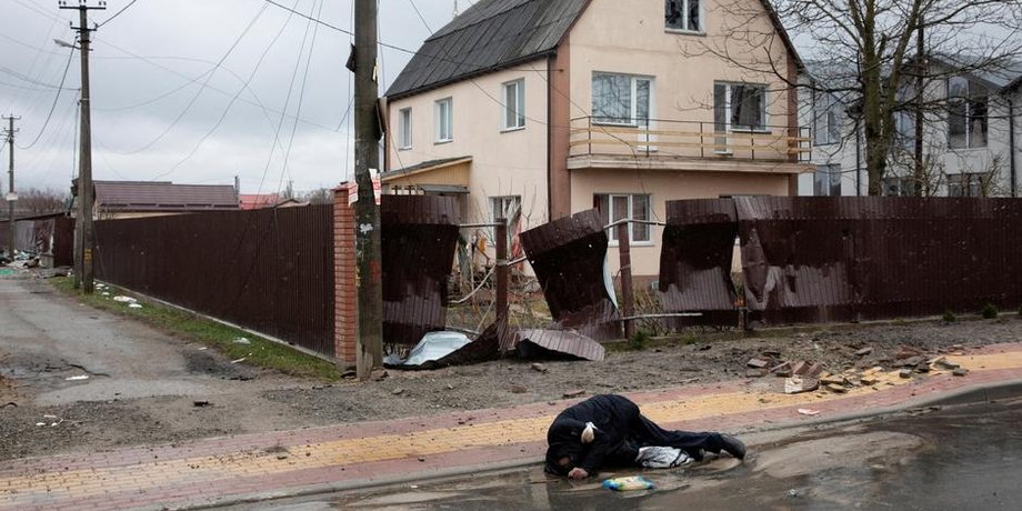 вбиті мирні жителі, воєнні злочини, російські військові, війна в Україні, війна з росією