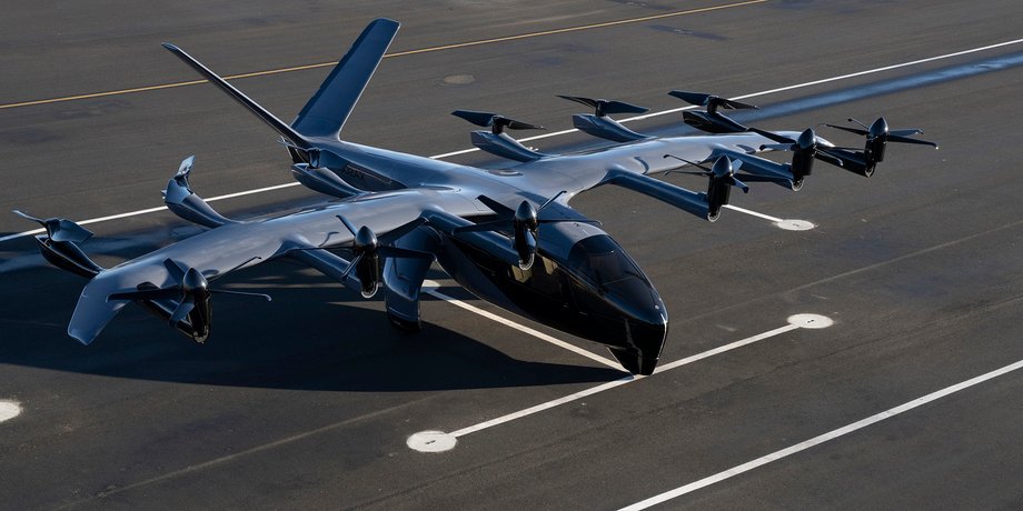 летающее такси Stellantis, Archer Midnight, летающее такси, воздушное такси